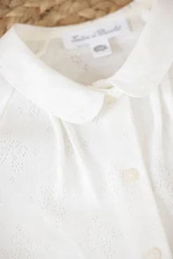 Tartine et Chocolat Pyjama Ecru coton bio| Pyjamas - Bonnets|Pyjamas