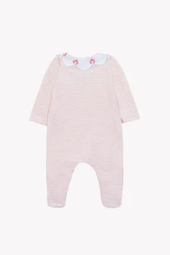 Tartine et Chocolat Pyjama Rose pâle à rayures| Pyjamas|Pyjamas