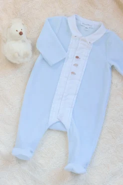 Tartine et Chocolat Pyjama Bleu ciel hérisson| Pyjamas|Pyjamas
