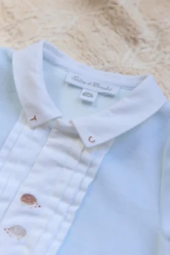 Tartine et Chocolat Pyjama Bleu ciel hérisson| Pyjamas|Pyjamas