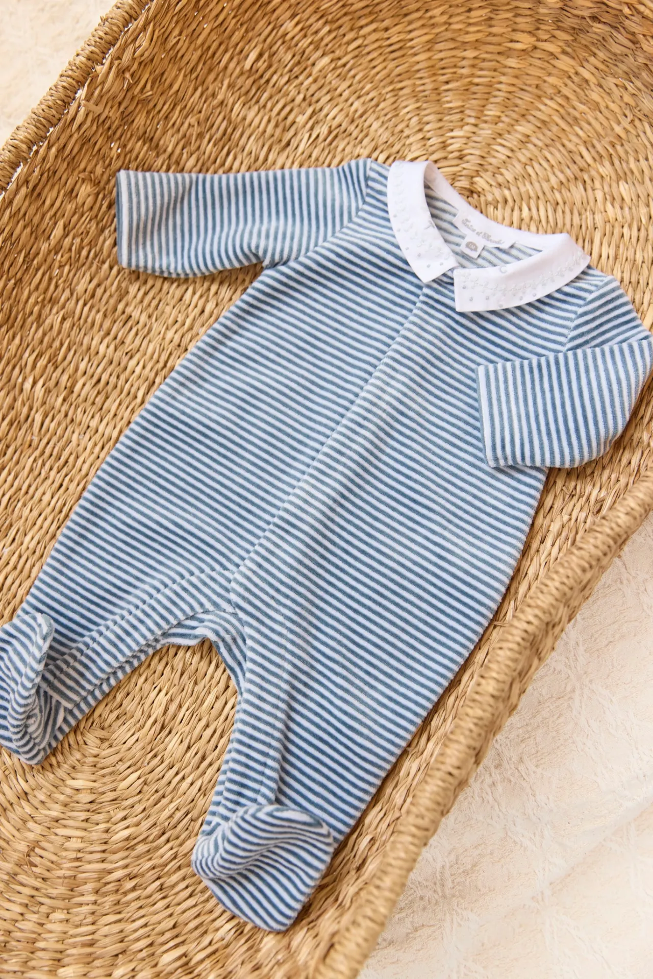 Tartine et Chocolat Pyjama Bleu orage à rayures| Pyjamas|Pyjamas