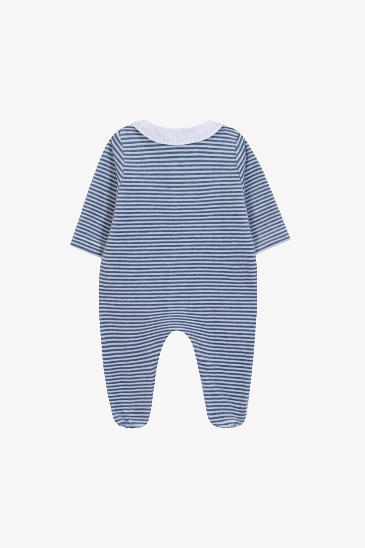 Tartine et Chocolat Pyjama Bleu orage à rayures| Pyjamas|Pyjamas