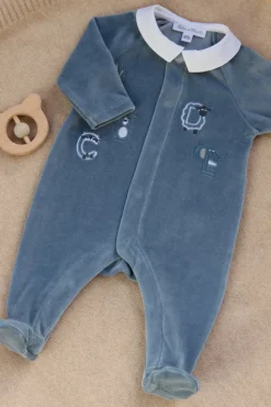 Tartine et Chocolat Pyjama Bleu orage abécédaire| Pyjamas|Pyjamas