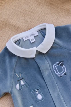 Tartine et Chocolat Pyjama Bleu orage abécédaire| Pyjamas|Pyjamas