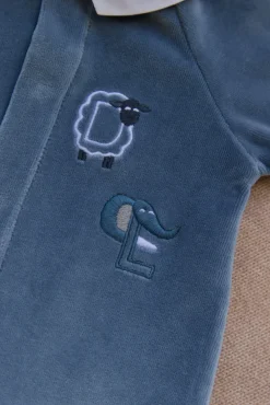 Tartine et Chocolat Pyjama Bleu orage abécédaire| Pyjamas|Pyjamas