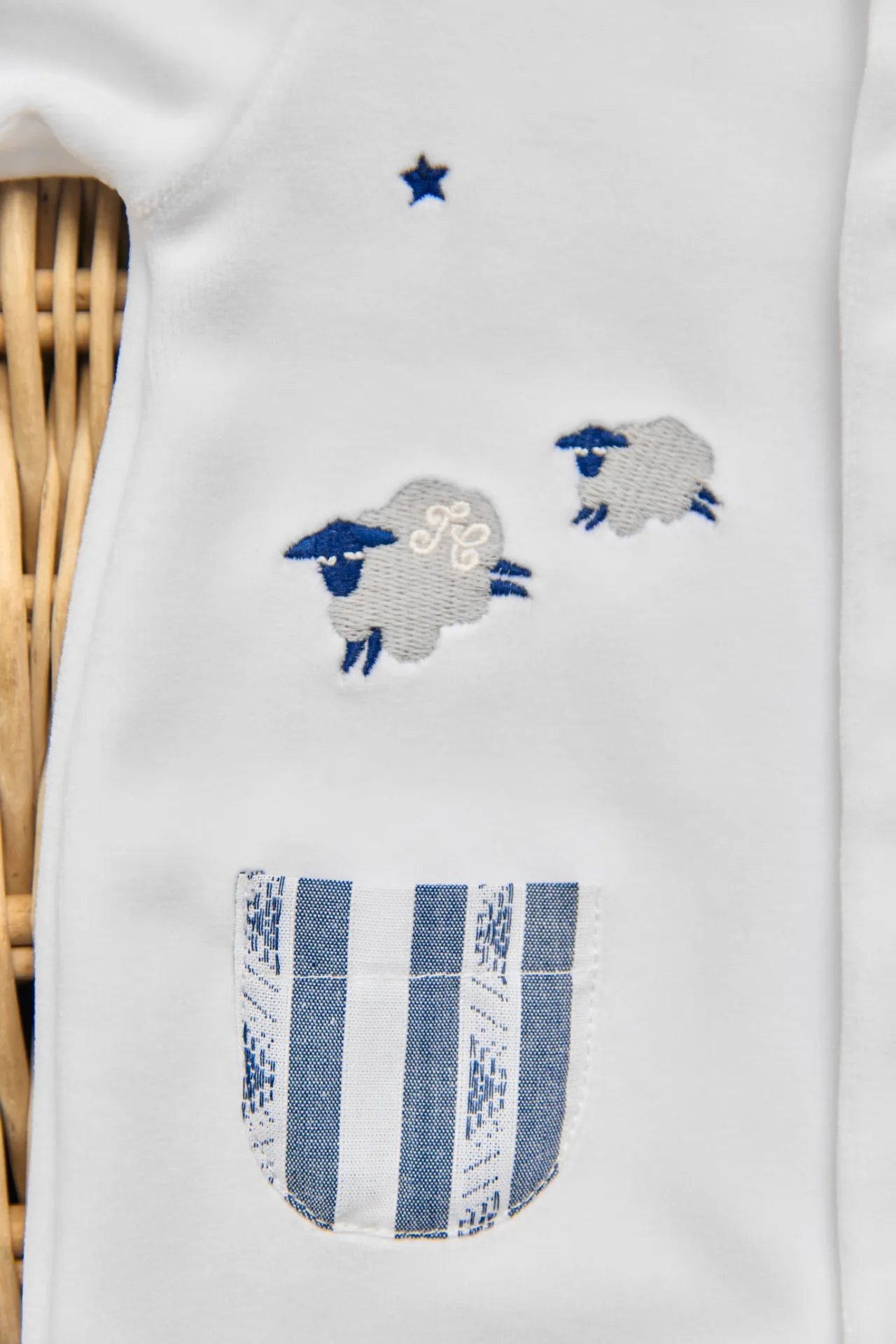 Tartine et Chocolat Pyjama Marine moutons| Pyjamas|Pyjamas