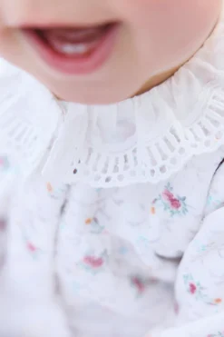Tartine et Chocolat Pyjama Ecru fleurs| Pyjamas|Pyjamas