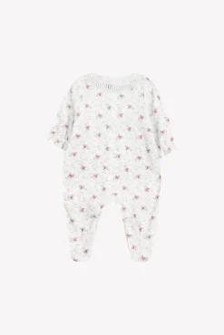 Tartine et Chocolat Pyjama Ecru fleurs| Pyjamas|Pyjamas