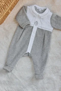 Tartine et Chocolat Pyjama Gris chiné plis religieux| Pyjamas|Pyjamas