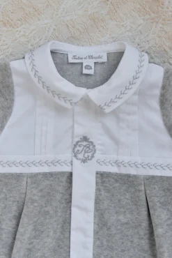 Tartine et Chocolat Pyjama Gris chiné plis religieux| Pyjamas|Pyjamas