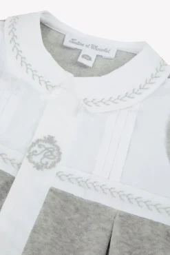 Tartine et Chocolat Pyjama Gris chiné plis religieux| Pyjamas|Pyjamas