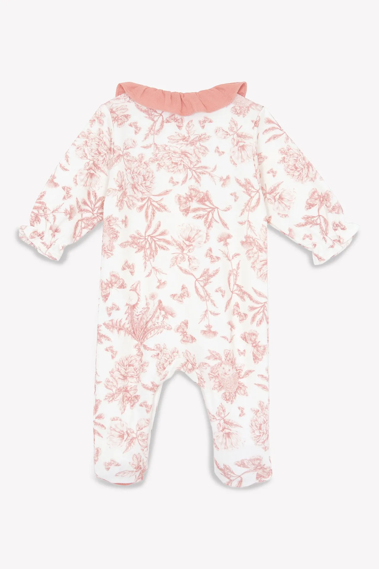 Tartine et Chocolat Pyjama Imprimé inspiration Toile de Jouy| Toile De Jouy Rose|Pyjamas - Bonnets