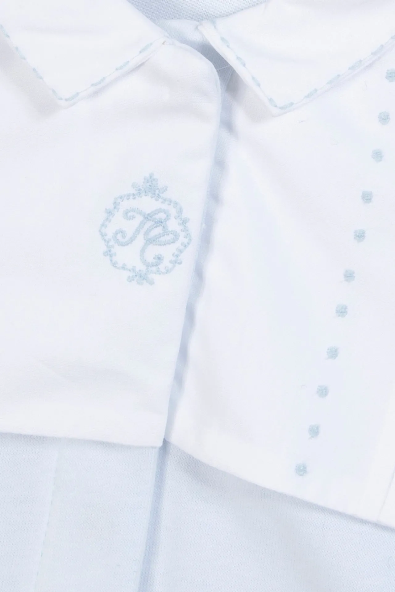 Tartine et Chocolat Pyjama Bleu ciel col pointu| Pyjamas|Pyjamas