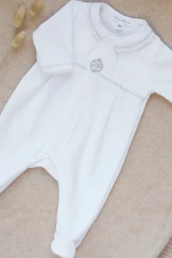 Tartine et Chocolat Pyjama Blanc plis religieux| Pyjamas|Pyjamas