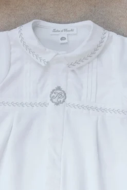 Tartine et Chocolat Pyjama Blanc plis religieux| Pyjamas|Pyjamas