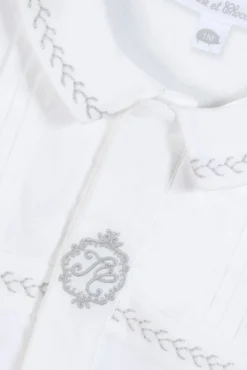 Tartine et Chocolat Pyjama Blanc plis religieux| Pyjamas|Pyjamas