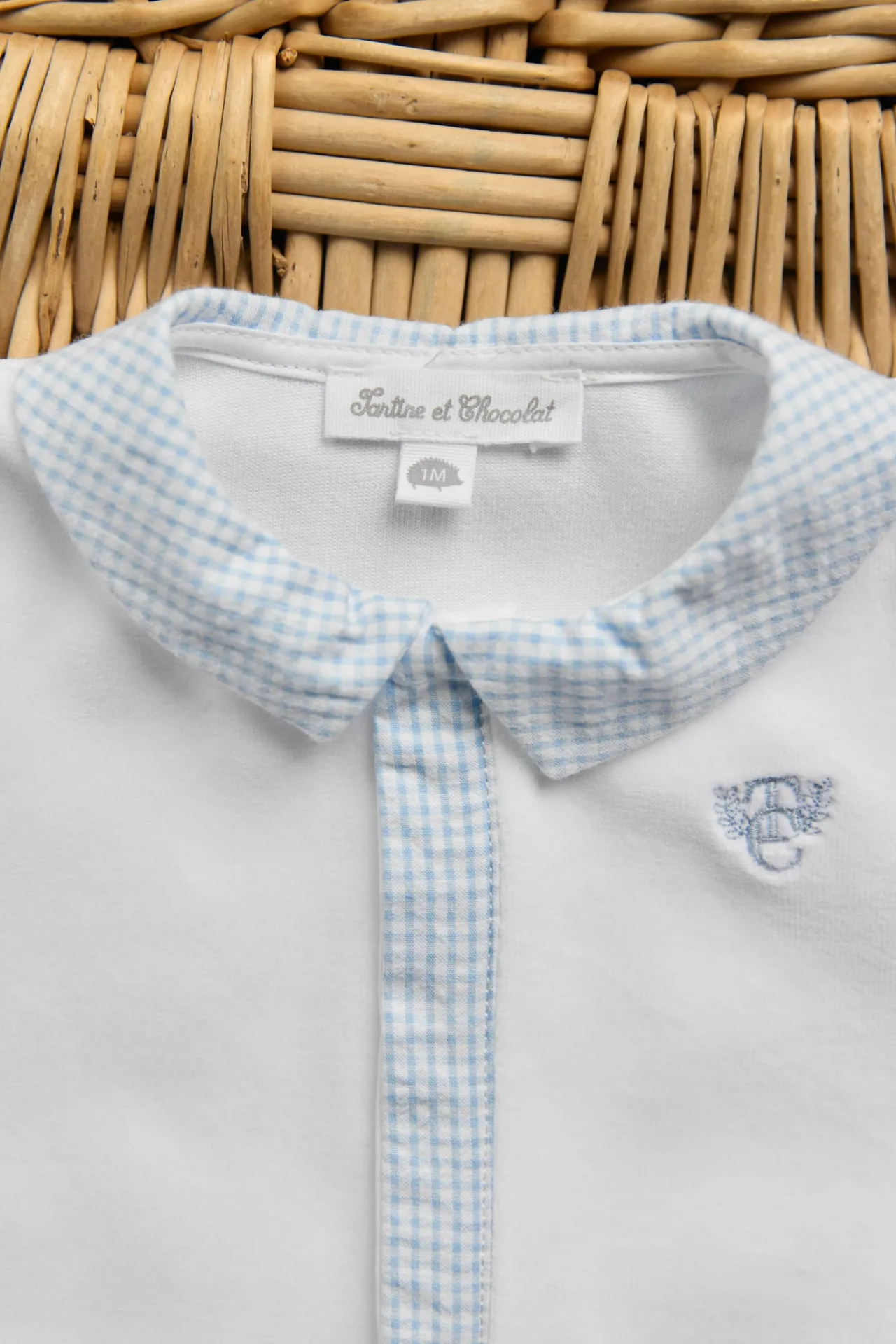 Tartine et Chocolat Pyjama Blanc vichy| Pyjamas|Pyjamas