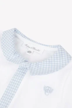 Tartine et Chocolat Pyjama Blanc vichy| Pyjamas|Pyjamas