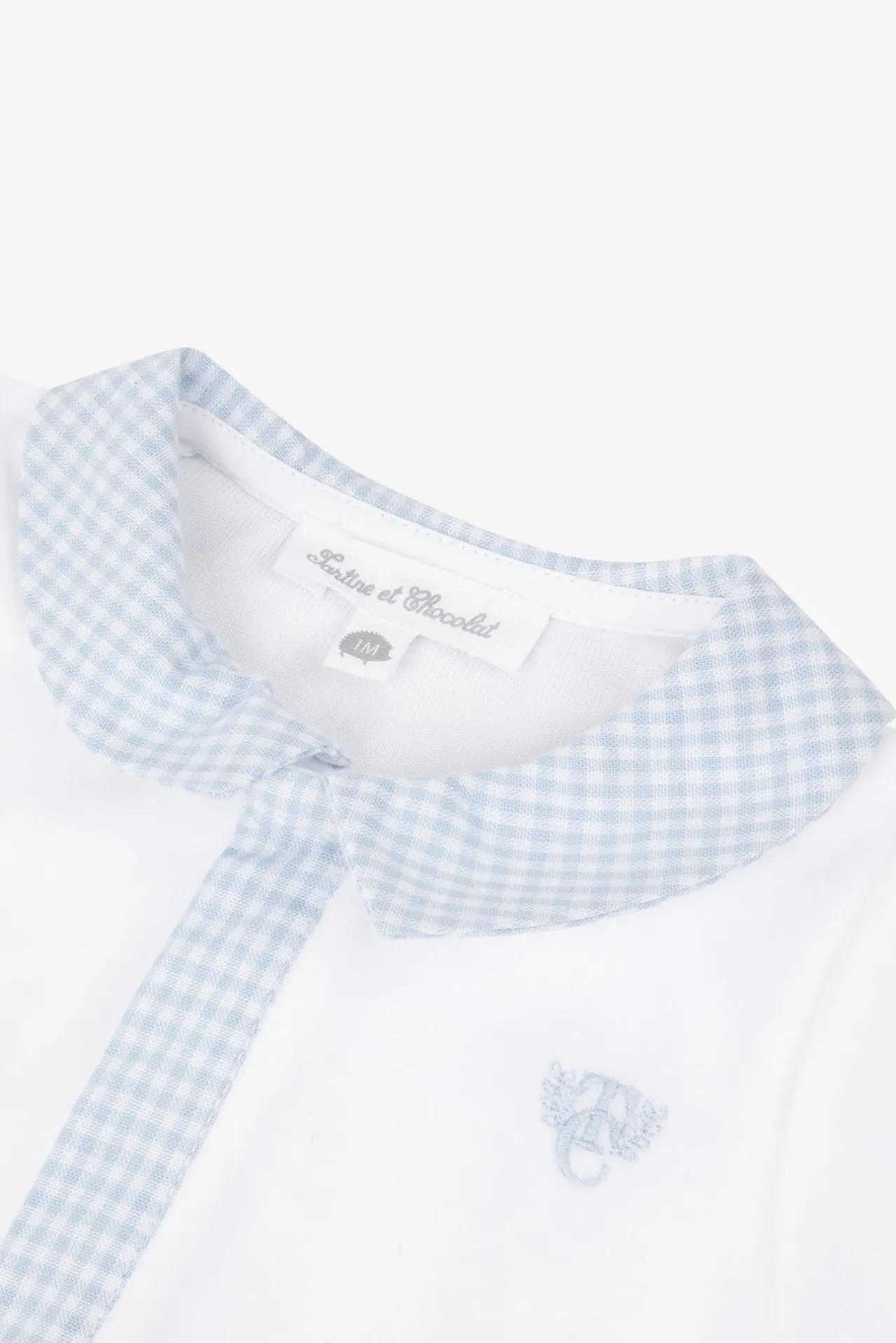 Tartine et Chocolat Pyjama Blanc vichy| Pyjamas|Pyjamas