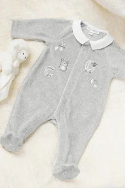 Tartine et Chocolat Pyjama Gris chiné abécédaire| Pyjamas|Pyjamas