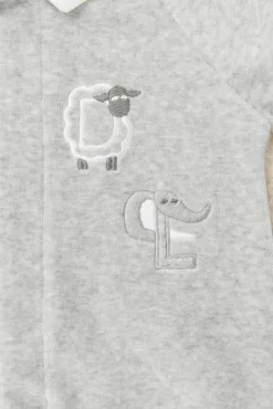 Tartine et Chocolat Pyjama Gris chiné abécédaire| Pyjamas|Pyjamas