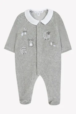 Tartine et Chocolat Pyjama Gris chiné abécédaire| Pyjamas|Pyjamas
