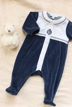 Tartine et Chocolat Pyjama Marine plis religieux| Pyjamas|Pyjamas