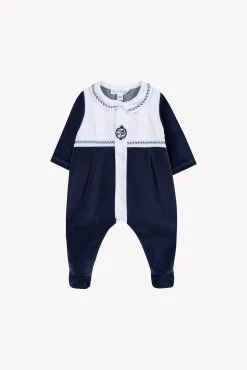 Tartine et Chocolat Pyjama Marine plis religieux| Pyjamas|Pyjamas