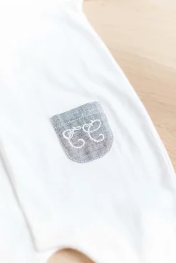 Tartine et Chocolat Pyjama Blanc Feuillage| Pyjamas - Bonnets|Feuillage