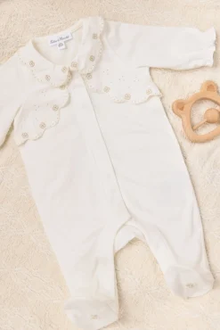 Tartine et Chocolat Pyjama Ecru volanté| Pyjamas|Pyjamas