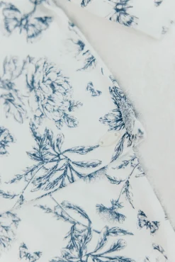 Tartine et Chocolat Pyjama deux pièces Imprimé inspiration toile de jouy bleu| Toile De Jouy Bleu|Pyjamas - Bonnets