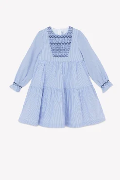 Tartine et Chocolat Robe Chambray rayures|Enfant Robes