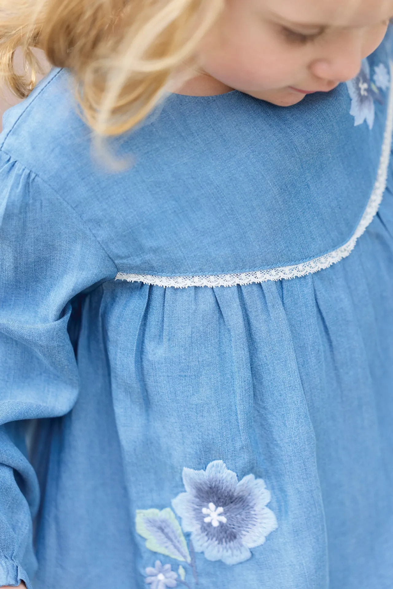 Tartine et Chocolat Robe Chambray broderies| Robes