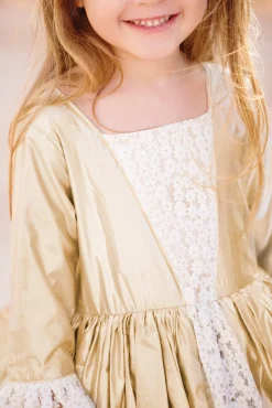 Tartine et Chocolat Robe Doré Ivoy x|Enfant Accessoires