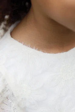 Tartine et Chocolat Robe Ecru tulle fleuri|Enfant Robes
