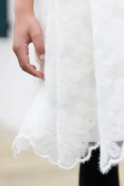 Tartine et Chocolat Robe Ecru tulle fleuri|Enfant Robes