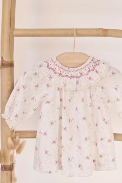 Tartine et Chocolat Robe Ecru broderie florale| Robes - Combinaisons - Ensembles