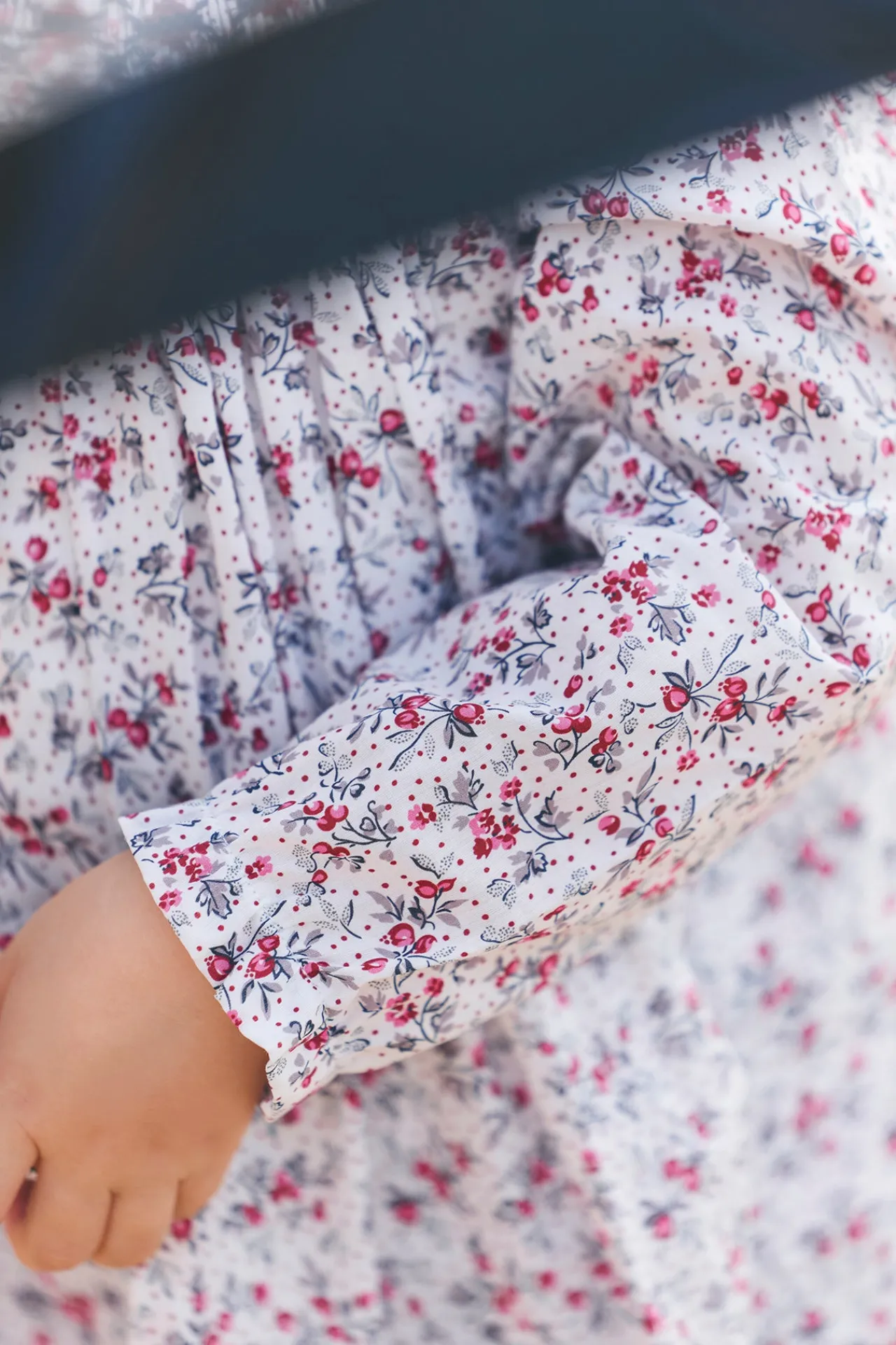 Tartine et Chocolat Robe Ecru imprimé fleuri| Robes