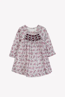 Tartine et Chocolat Robe Ecru imprimé fleuri| Robes