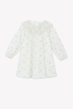 Tartine et Chocolat Robe Ecru velours et tulle|Enfant Robes