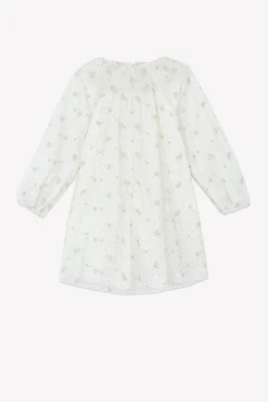 Tartine et Chocolat Robe Ecru velours et tulle|Enfant Robes