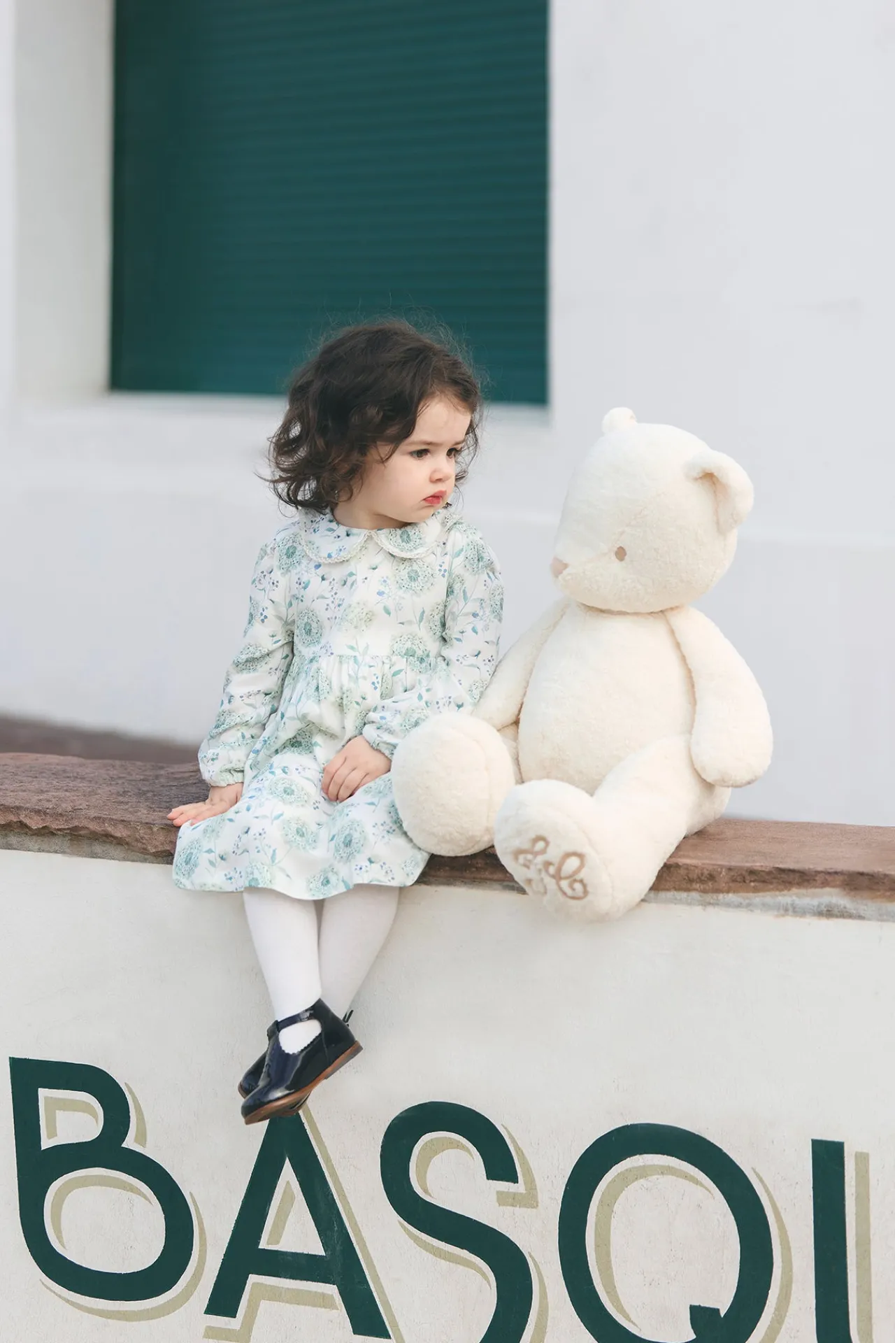Tartine et Chocolat Robe Emeraude illustration florale| Robes
