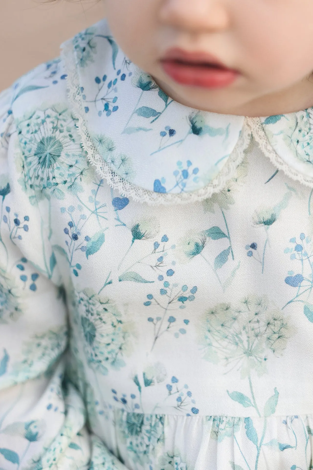 Tartine et Chocolat Robe Emeraude illustration florale| Robes