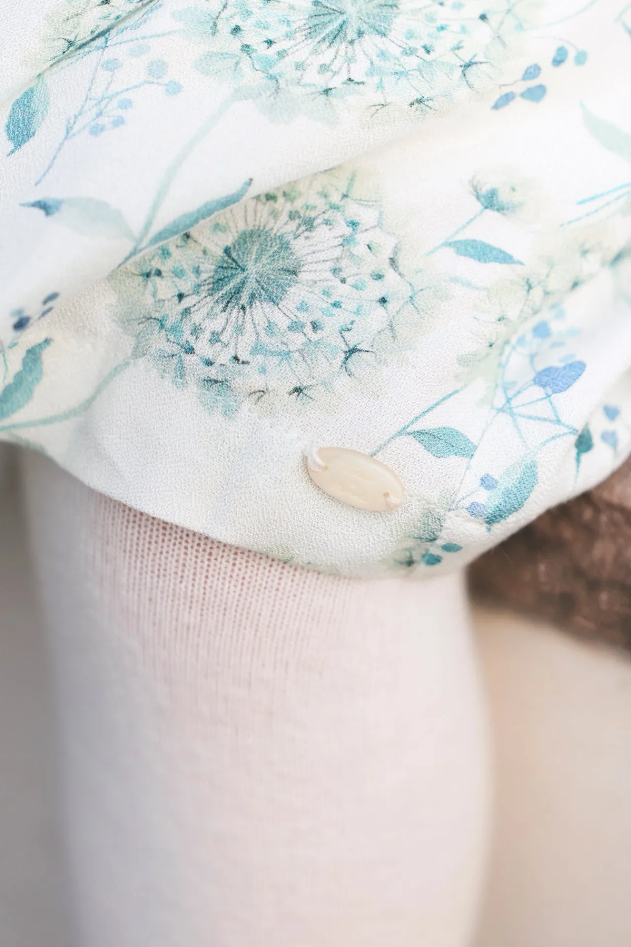 Tartine et Chocolat Robe Emeraude illustration florale| Robes