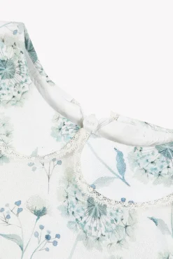 Tartine et Chocolat Robe Emeraude illustration florale| Robes