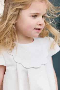 Tartine et Chocolat Robe Ecru| Robes