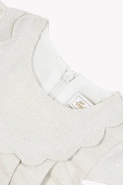 Tartine et Chocolat Robe Ecru| Robes