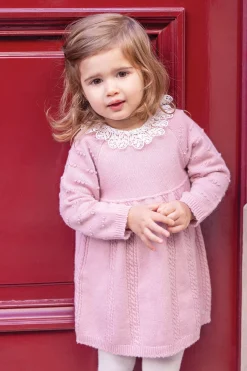 Tartine et Chocolat Robe Eglantine en maille| Robes