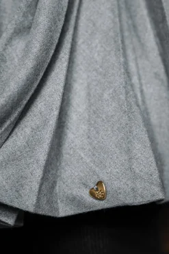 Tartine et Chocolat Robe Gris chiné plis religieux| Robes