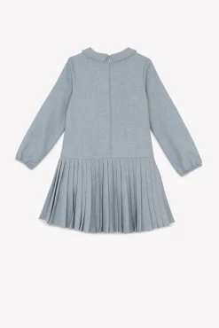 Tartine et Chocolat Robe Gris plissé|Enfant Robes
